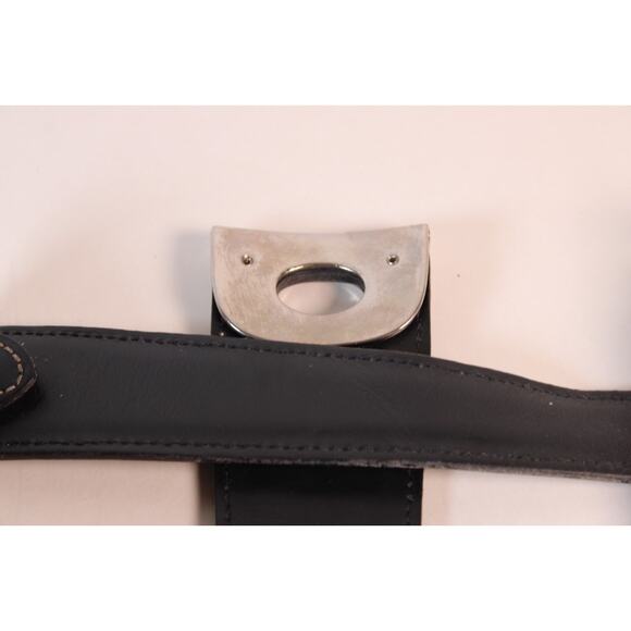 Dooney & Bourke Black/gray Hobo Crescent Medium Vintage - Picture 10 of 10